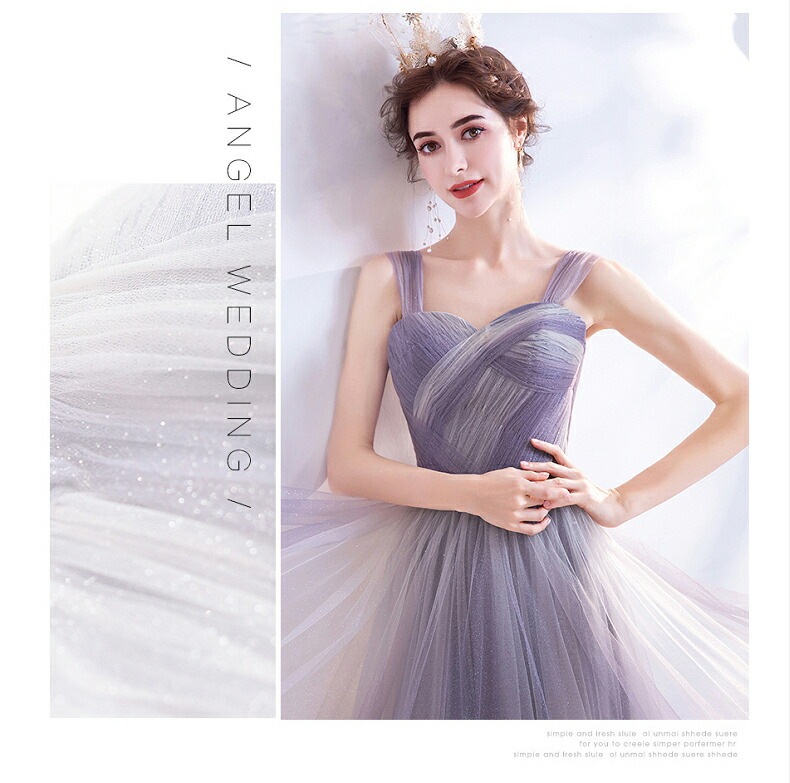 ウェディングドレス ウエディングドレス カラードレス イブニングドレス 二次会ドレス Aラインドレス 演奏会 フォーマル 発表会ドレス ロングドレス カクテルドレス 披露宴 紺色 コンサート ステージ