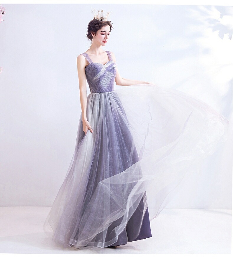 ウェディングドレス ウエディングドレス カラードレス イブニングドレス 二次会ドレス Aラインドレス 演奏会 フォーマル 発表会ドレス ロングドレス カクテルドレス 披露宴 紺色 コンサート ステージ