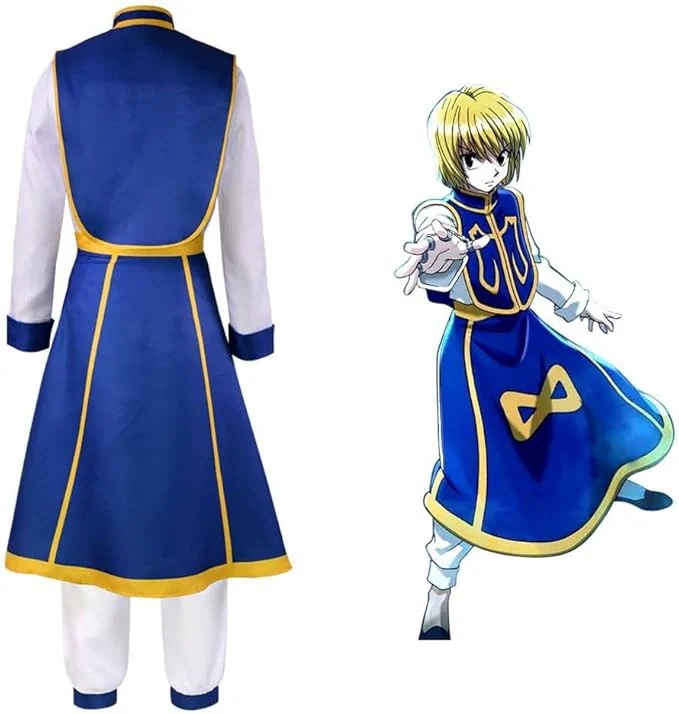 ハンター×ハンター クラピカ コスプレ 衣装 ウィッグ 付き ハロウィン 文化祭 イベント コスチューム 仮装 変装 プレゼント 祭り ステージ服 ハロウィン