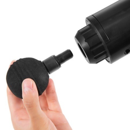 ホームプラネット無線電動マッサージガンブラック ホームプラネット無線電動マッサージガンブラック