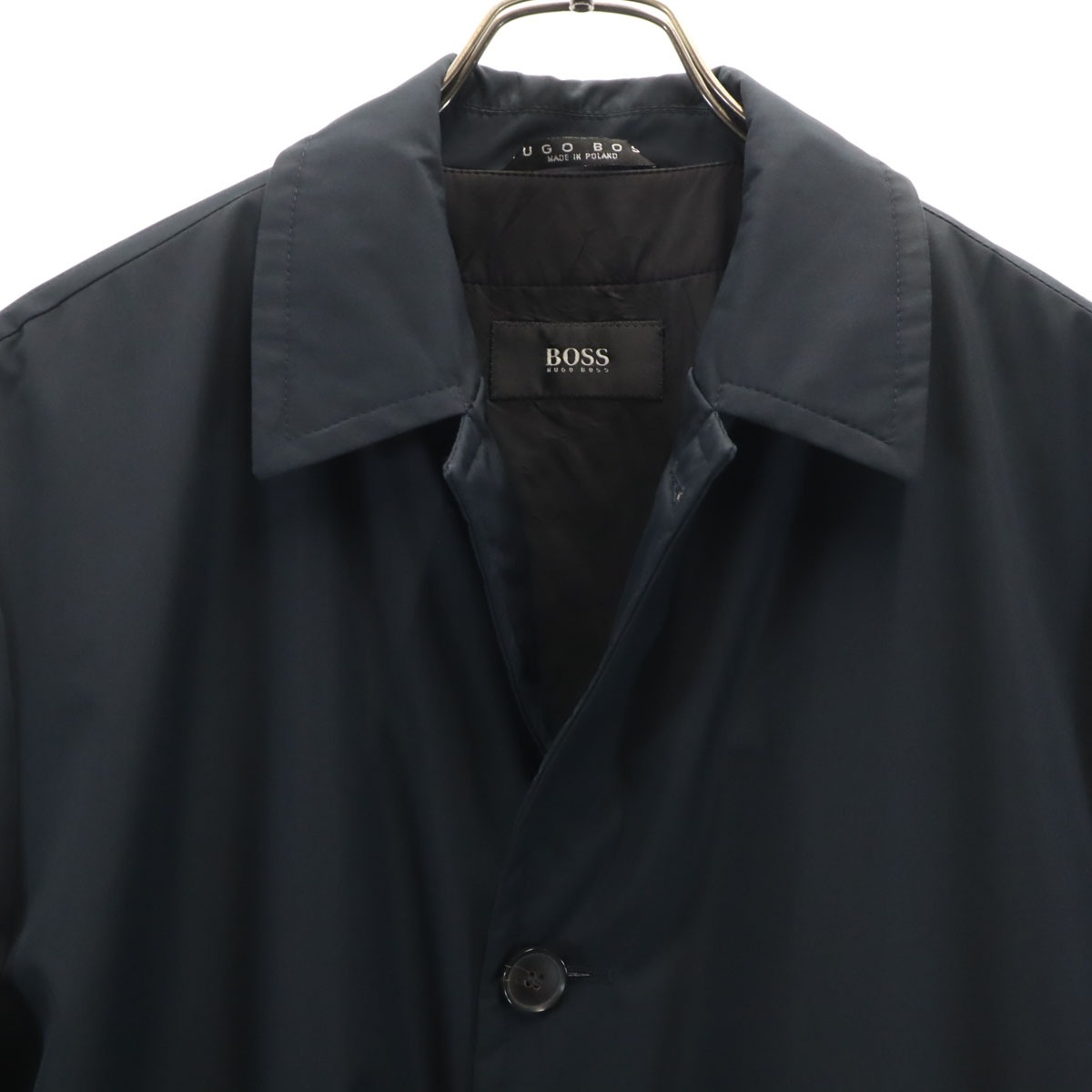 美品 ポーランド製 ヒューゴボス HUGO BOSS 黒タグ モールスキン 高級テーラードジャケット 茶/52（L） 美品 HUGO BOSS ヒューゴボス シャツ 花柄 フラワー 総柄 アロハ 半袖 コットン 赤 レッド S ポーランド製 ★7