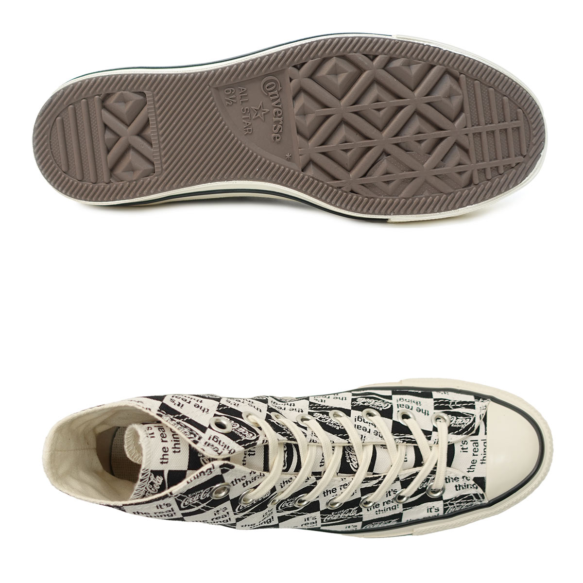 スニーカー ハイカット メンズ レディース オールスター US コカコーラ CK HI ブラック/ホワイト ALL STAR US Coca-Cola CK HI スニーカー ハイカット メンズ レディース オールスター US コカコーラ CK HI ブラック/ホワイト ALL STAR US Coca-Cola CK HI