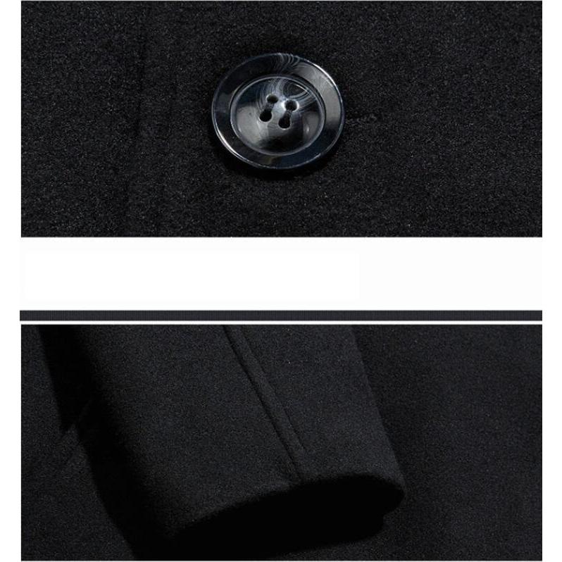 超人気 チェスターコート 2色 メンズ トレンチコート 冬物 アウター 暖かい 防寒防風 ビジネス 格好良い ジャケット 厚手 M4XL 紳士用 通勤 ロング丈