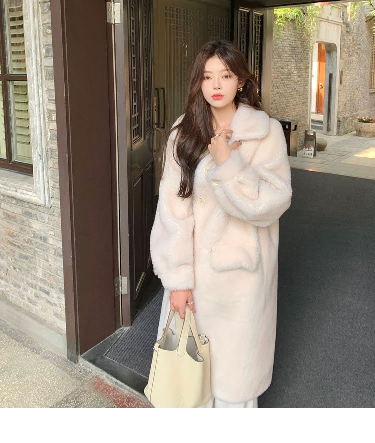 ファーコート ボアコート レディース ボア コート アウター ロングコート ロング ボアジャケット ブルゾン フェイクファー 体型カバー ロング 長い ミドル丈 モコモココート ボアパーカー 暖かい