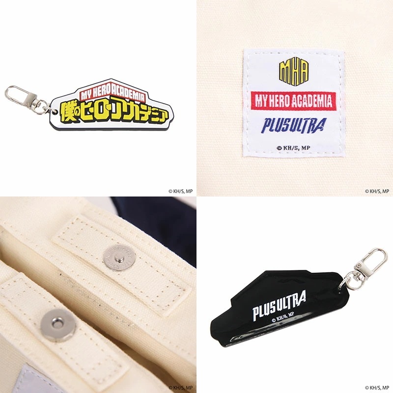 僕のヒーローアカデミア キーホルダー付きミニキャラトート ODHA11 シロ ホワイト 轟焦凍×エンデヴァー 【メール便商品】 僕のヒーローアカデミア キーホルダー付きミニキャラトート ODHA11 シロ ホワイト 轟焦凍×エンデヴァー 【メール便商品】