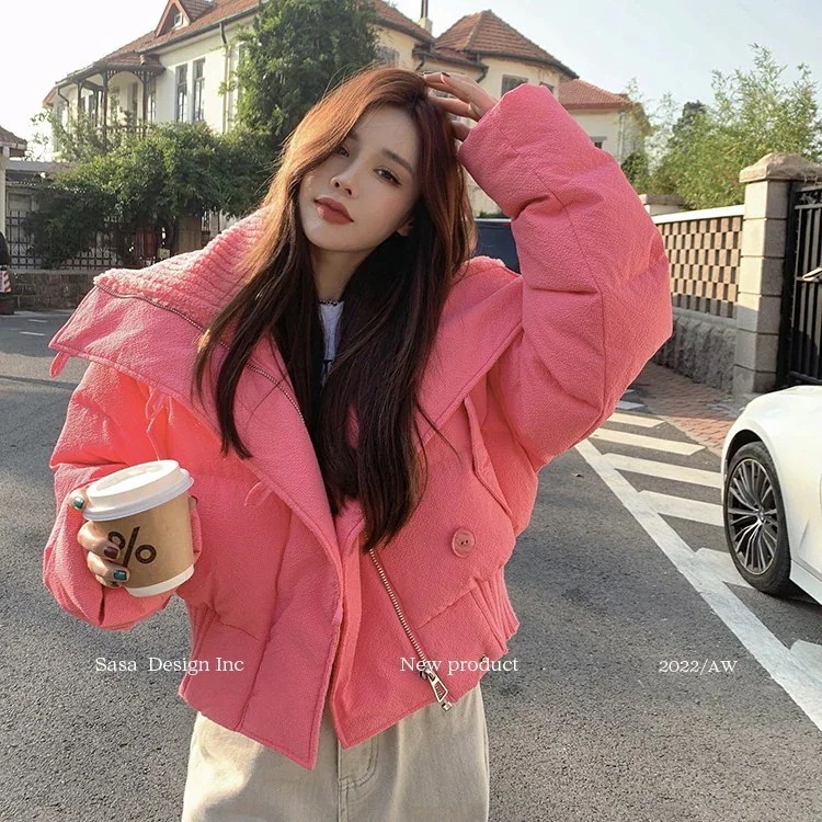 ホワイトダックダウン ショートダウンジャケット レディース 2024 大きめラペル ハイウエストデザイン おしゃれ ウエスタンジャケット ホワイトダックダウン ショートダウンジャケット レディース 2024 大きめラペル ハイウエストデザイン おしゃれ ウエスタンジャケット