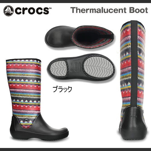 crocs オファー ブーツ レディース