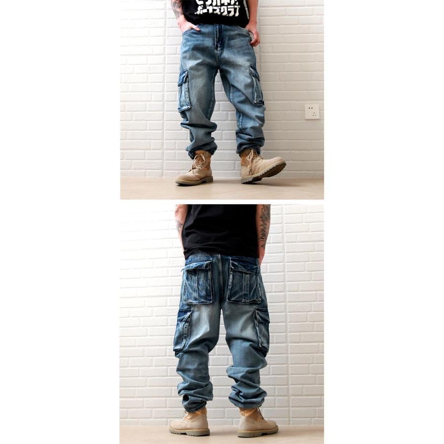 太 デニム ジーンズ バギーパンツ メンズ ビッグシルエット B系 ジーパン ルーズフィット ワイドパンツ ヒップホップ 大きいサイズ ゆったり 太 デニム ジーンズ バギーパンツ メンズ ビッグシルエット B系 ジーパン ルーズフィット ワイドパンツ ヒップホップ 大きいサイズ ゆったり