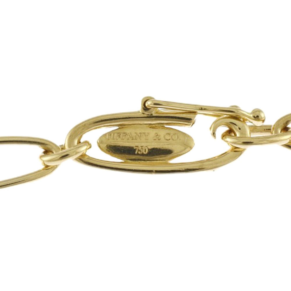 ティファニー スターフィッシュ ブレスレット 18金 K18イエローゴールド ダイヤモンド TIFFANY&Co. 中古 美品