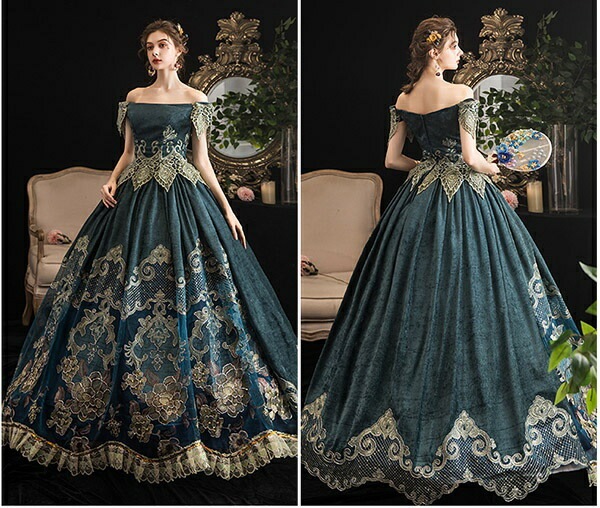 貴族 ドレス ステージ衣装 舞台衣装 オペラ声楽 中世貴族風 お姫様ドレス 宮廷 お嬢様 オフショルダー 貴族ドレス パーティー 中世 ファスナータイプ 演奏会用ロングドレス 大きいサイズ ワン 貴族 ドレス ステージ衣装 舞台衣装 オペラ声楽 中世貴族風 お姫様ドレス 宮廷 お嬢様 オフショルダー 貴族ドレス パーティー 中世 ファスナータイプ 演奏会用ロングドレス 大きいサイズ ワン