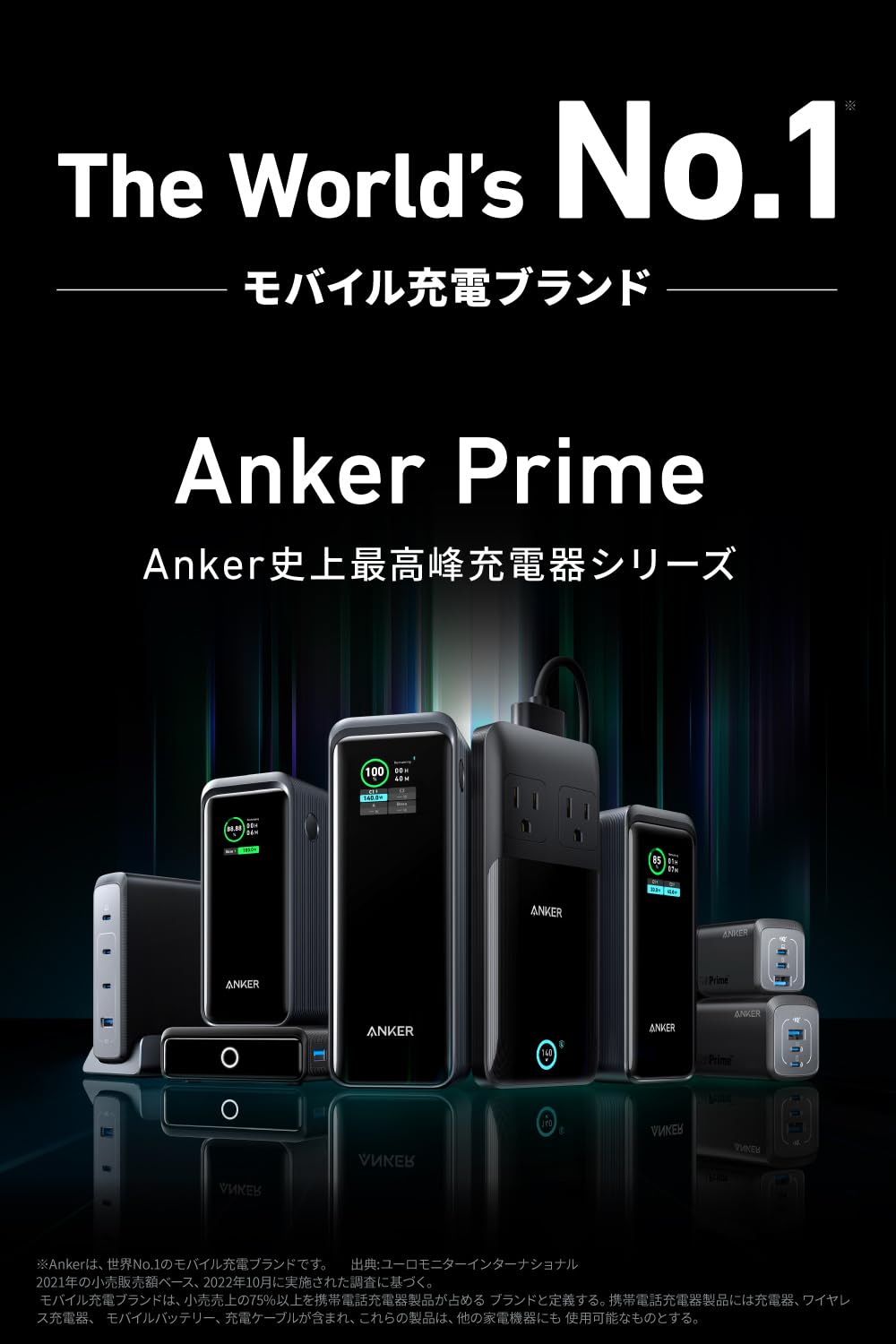 Anker Prime Wall Charger 67W 黒 Anker Prime 67W GaN Wall Charger (3 Ports) - Anker CA