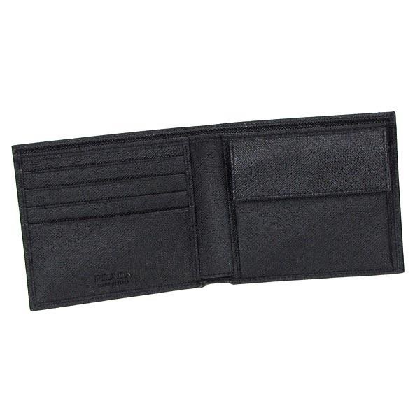 プラダ PRADA / 二つ折財布 小銭入付 #2MO738 53 F0002 NERO 新春初売り大特価中!