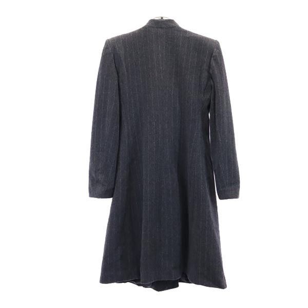 イタリア製 カシミヤブレンド コート 38 グレー レディース