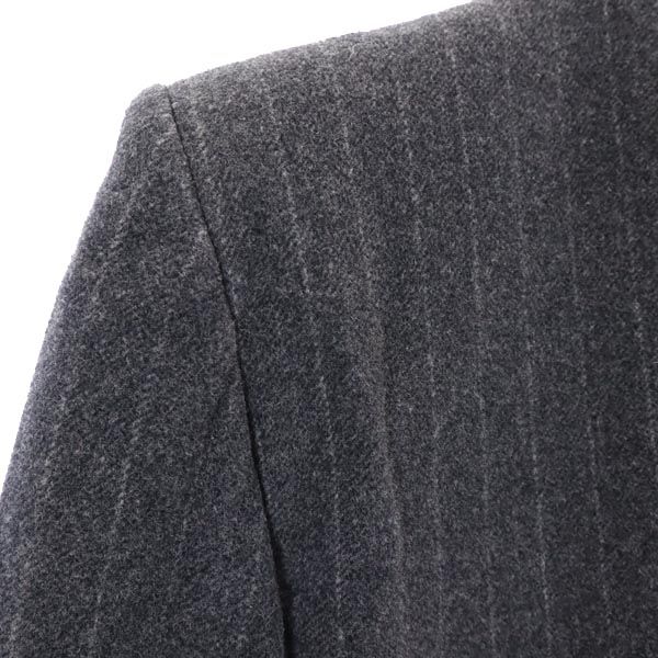 イタリア製 カシミヤブレンド コート 38 グレー レディース