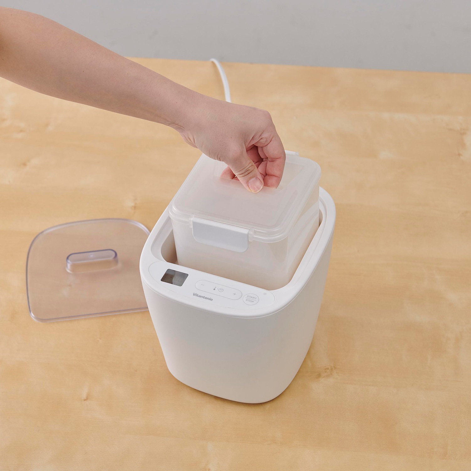 発酵メーカー ヨーグルトメーカー 低温調理器 容器 1000ml 牛乳パックのまま パン生地 塩麹 VFM-10 発酵メーカー ヨーグルトメーカー 低温調理器 容器 1000ml 牛乳パックのまま パン生地 塩麹 VFM-10