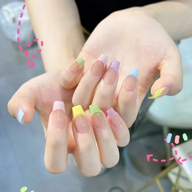 カラーネイルポリッシュ24ネイルサロン向け人気カラードーパミンマニキュアセット74