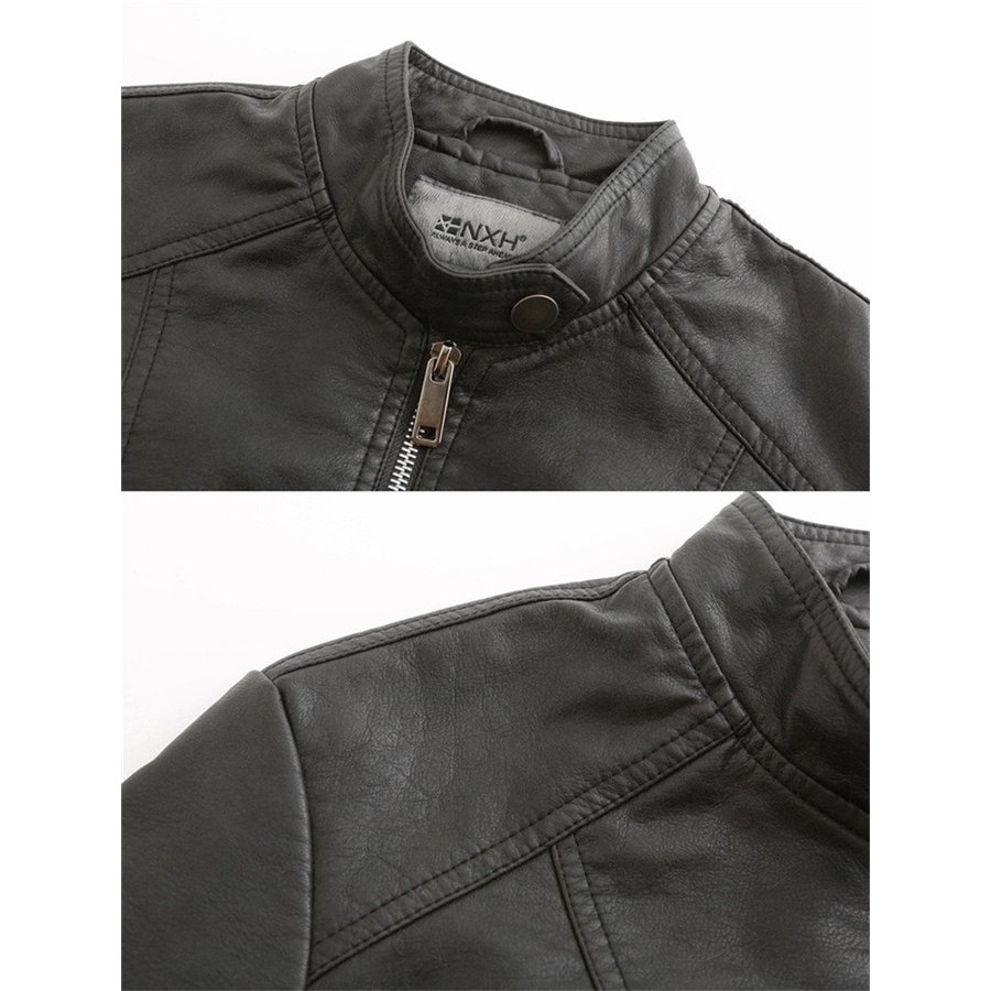 レザージャケット　秋冬　レディース　裏起毛　ライダースジャケット　革ジャン　アウター　PUジャケット