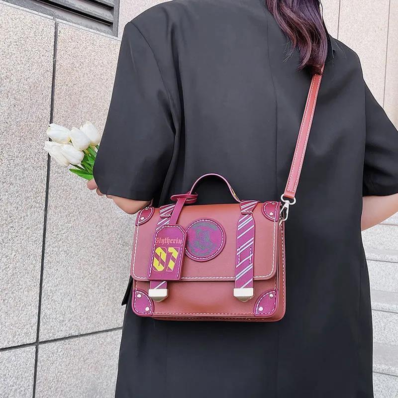 【1つ買うと10つ無料】ハリーポッター手織りバッグ Diy素材バッグ 風ハンドバッグ レディース クロスボディバッグ