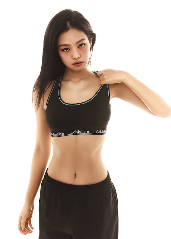 【 】BLACKPINK ジェニー着用＊モダンコットンブラ ジェニ着用 インナー・ルームウェア(レディース) - 海外通販のBUYMA