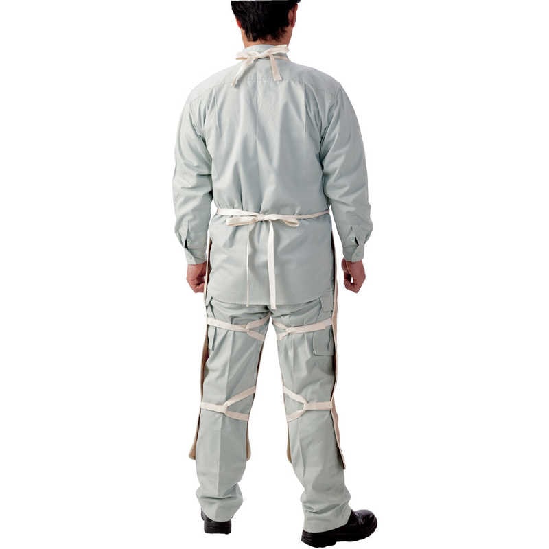 マックス マックスマックディフェンス難燃胸前掛(チャップスタイプ