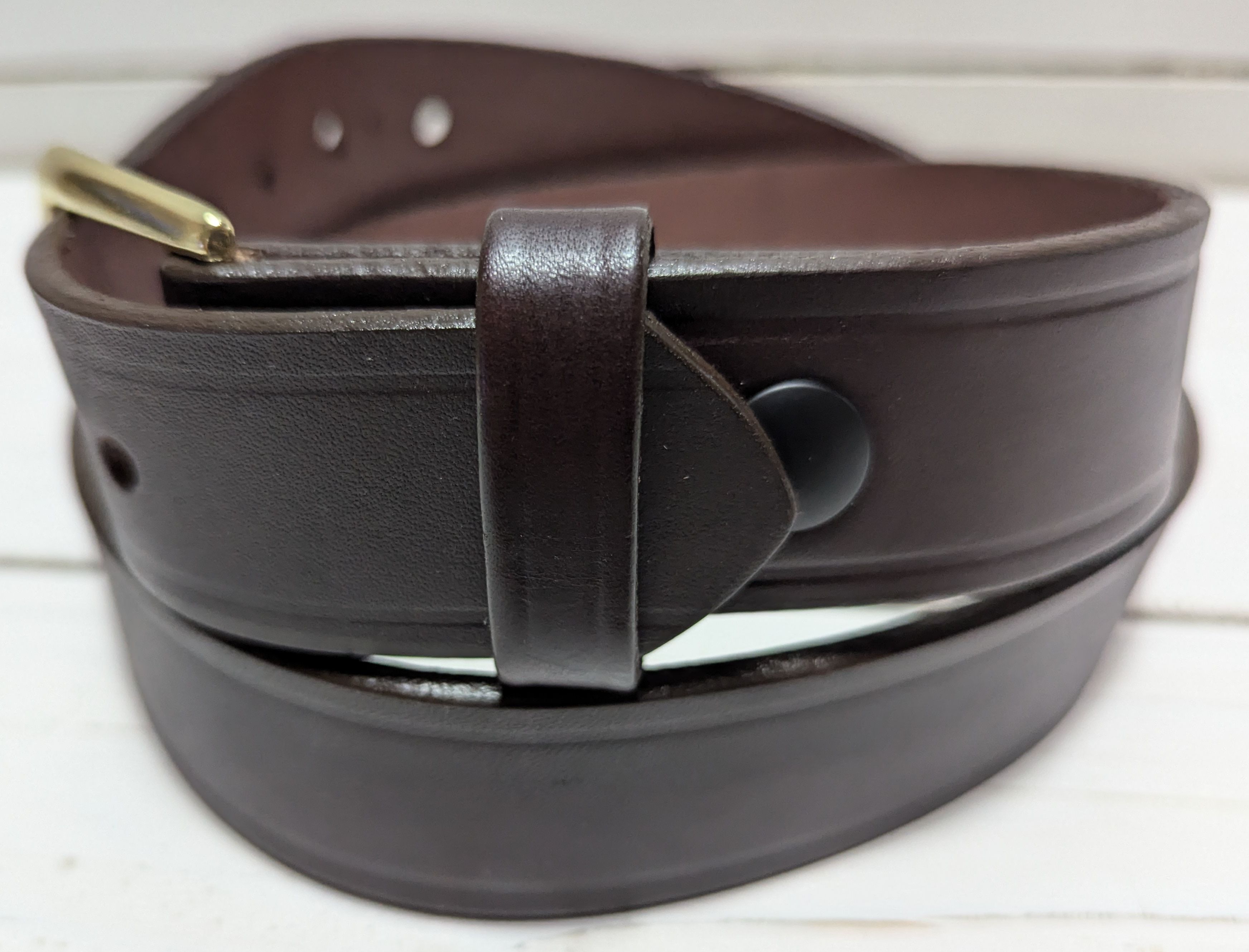 ボストンレザー アメリカ製 本革製 レザー ベルト 茶 ブラウン メンズ BOSTON LEATHER BELT BROWN 004 ボストンレザー アメリカ製 本革製 レザー ベルト 茶 ブラウン メンズ BOSTON LEATHER BELT BROWN 004