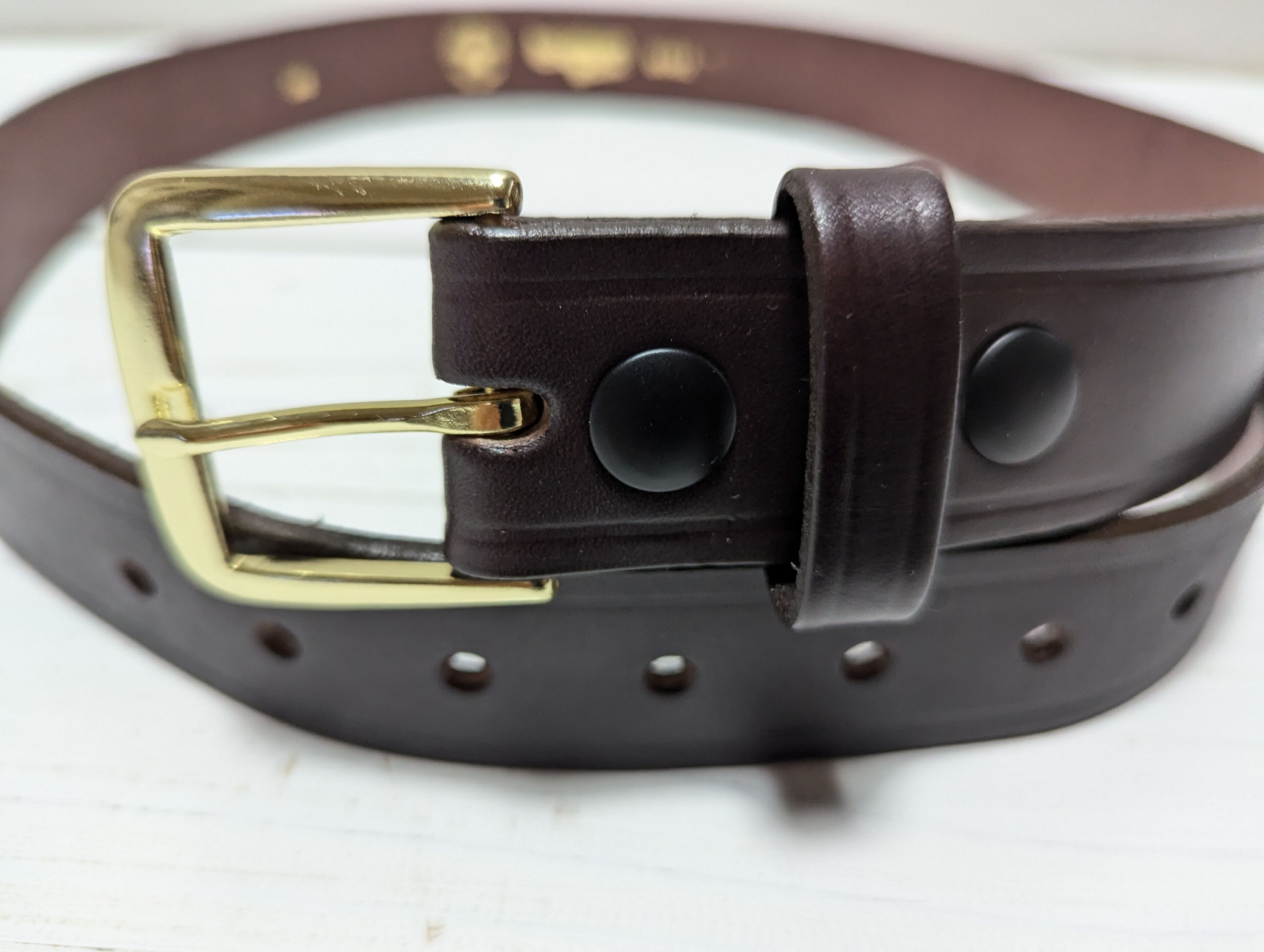 ボストンレザー アメリカ製 本革製 レザー ベルト 茶 ブラウン メンズ BOSTON LEATHER BELT BROWN 004 ボストンレザー アメリカ製 本革製 レザー ベルト 茶 ブラウン メンズ BOSTON LEATHER BELT BROWN 004