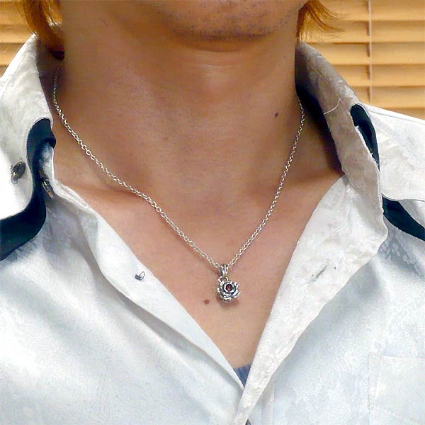 アルテミスキングス ARTEMIS KINGS クリムゾン ローズ チャーム シルバー ペンダントトップ アクセサリー ガーネット メンズ レディース バラ シルバー 925 AKP0098