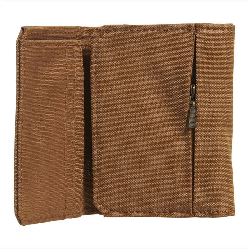 財布 三つ折り B0000236 Duck Trifold Wallet ブラウン 3KHYM-01 コーデュラナイロン 定期入れ パスケース 財布 三つ折り B0000236 Duck Trifold Wallet ブラウン 3KHYM-01 コーデュラナイロン 定期入れ パスケース