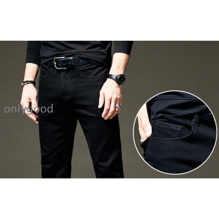 スキニー デニム メンズ ストレッチ カジュアル ジーンズ スリムパンツ 美シルエット 黒 ブラック 春 秋冬 スキニー デニム メンズ ストレッチ カジュアル ジーンズ スリムパンツ 美シルエット 黒 ブラック 春 秋冬
