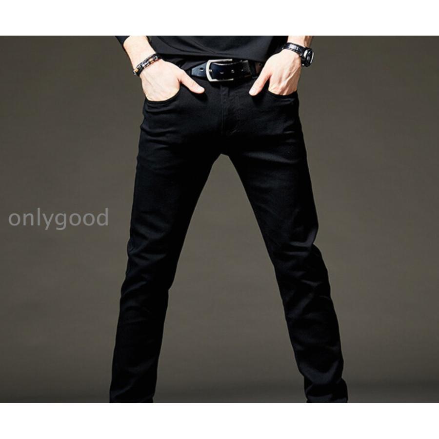 スキニー デニム メンズ ストレッチ カジュアル ジーンズ スリムパンツ 美シルエット 黒 ブラック 春 秋冬 スキニー デニム メンズ ストレッチ カジュアル ジーンズ スリムパンツ 美シルエット 黒 ブラック 春 秋冬
