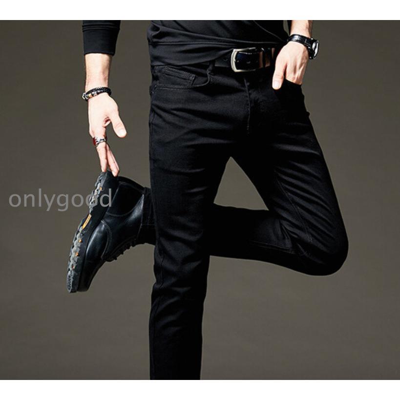 スキニー デニム メンズ ストレッチ カジュアル ジーンズ スリムパンツ 美シルエット 黒 ブラック 春 秋冬 スキニー デニム メンズ ストレッチ カジュアル ジーンズ スリムパンツ 美シルエット 黒 ブラック 春 秋冬
