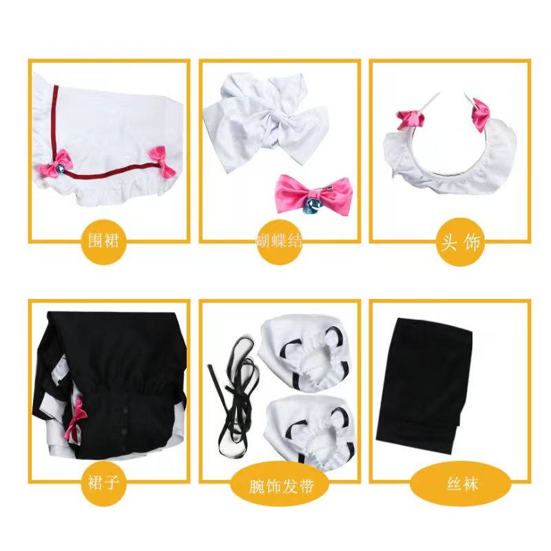 Cat Girl Paradise Cos コスチューム ロリータ チョコレート Xiangzi コスプレ ロリータ スカート メイド服 アニメ 制服