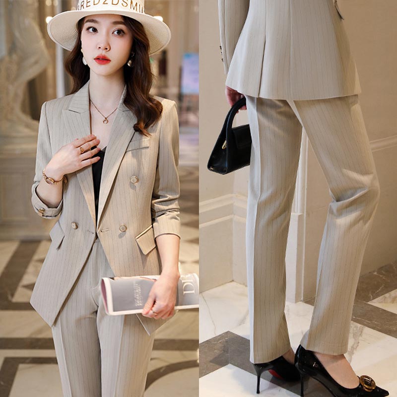 全4色 スーツ レディース パンツスーツ ネイビー ベージュ 黒 ストライプ オシャレ 大きいサイズ スーツ 2点セット ブラウン カジュアルスーツ 通勤 OL オフィススーツ ブラック フォーマル 全4色 スーツ レディース パンツスーツ ネイビー ベージュ 黒 ストライプ オシャレ 大きいサイズ スーツ 2点セット ブラウン カジュアルスーツ 通勤 OL オフィススーツ ブラック フォーマル