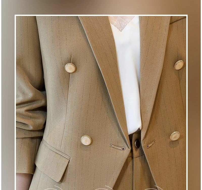 全4色 スーツ レディース パンツスーツ ネイビー ベージュ 黒 ストライプ オシャレ 大きいサイズ スーツ 2点セット ブラウン カジュアルスーツ 通勤 OL オフィススーツ ブラック フォーマル 全4色 スーツ レディース パンツスーツ ネイビー ベージュ 黒 ストライプ オシャレ 大きいサイズ スーツ 2点セット ブラウン カジュアルスーツ 通勤 OL オフィススーツ ブラック フォーマル