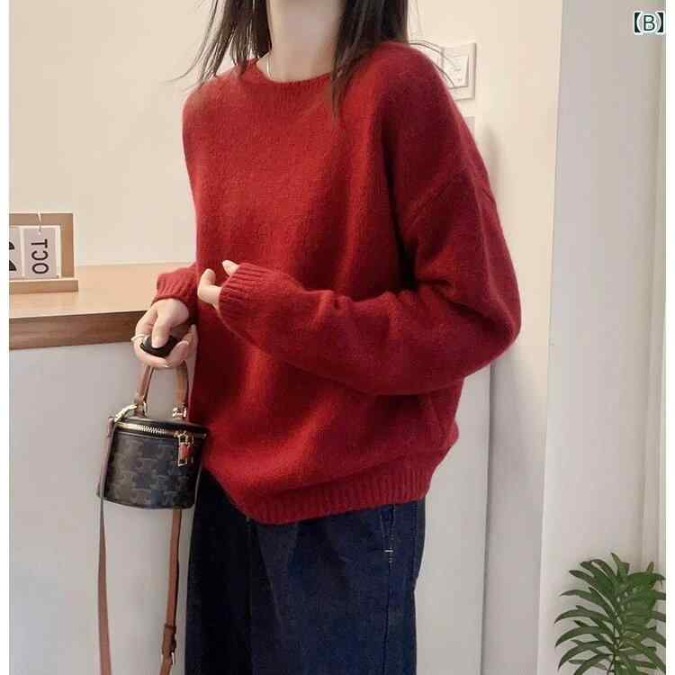 秋冬 コーデ レディース ファッション オシャレ アイテム 服 カワイイ シンプル 大人カワイイ 大きいサイズ ドロップ ショルダー 袖 ソリッドカラー プルオーバー ウール セーター 長袖 ソフト 秋冬 コーデ レディース ファッション オシャレ アイテム 服 カワイイ シンプル 大人カワイイ 大きいサイズ ドロップ ショルダー 袖 ソリッドカラー プルオーバー ウール セーター 長袖 ソフト