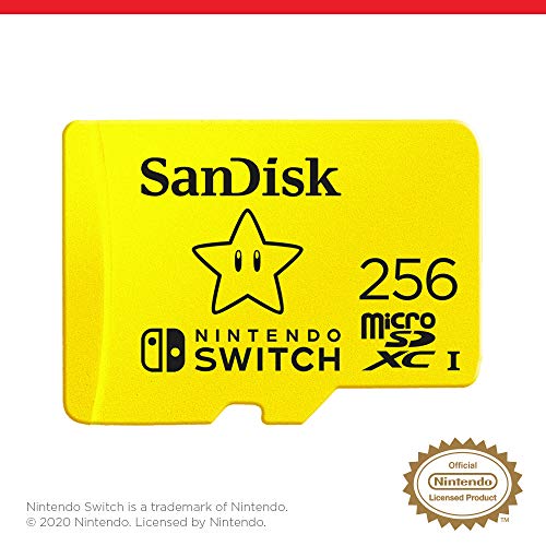 Sandisk SDSQXAO-256G-GN3ZN memory card 256 GB MicroSDXC Nintendoの正式ライセンス 海外パッケージ品 Sandisk SDSQXAO-256G-GN3ZN memory card 256 GB MicroSDXC Nintendoの正式ライセンス 海外パッケージ品