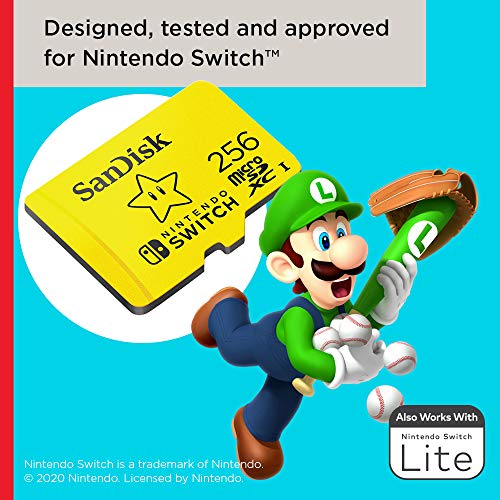 Sandisk SDSQXAO-256G-GN3ZN memory card 256 GB MicroSDXC Nintendoの正式ライセンス 海外パッケージ品 Sandisk SDSQXAO-256G-GN3ZN memory card 256 GB MicroSDXC Nintendoの正式ライセンス 海外パッケージ品
