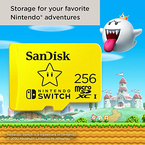 Sandisk SDSQXAO-256G-GN3ZN memory card 256 GB MicroSDXC Nintendoの正式ライセンス 海外パッケージ品 Sandisk SDSQXAO-256G-GN3ZN memory card 256 GB MicroSDXC Nintendoの正式ライセンス 海外パッケージ品