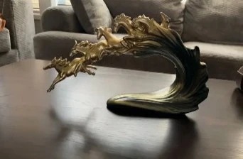 オブジェ 馬 ラグジュアリー オーナメント おしゃれ インテリア ディスプレイ 動物 アニマル アート コレクション 贈り物 プレゼント 4-7