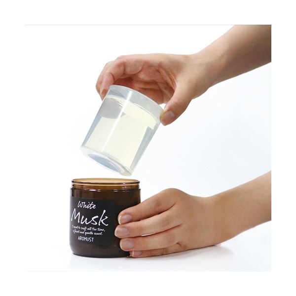 （まとめ） 晴香堂 アロマストホワイトムスク つめかえ用 160ml 1個 [x10セット]