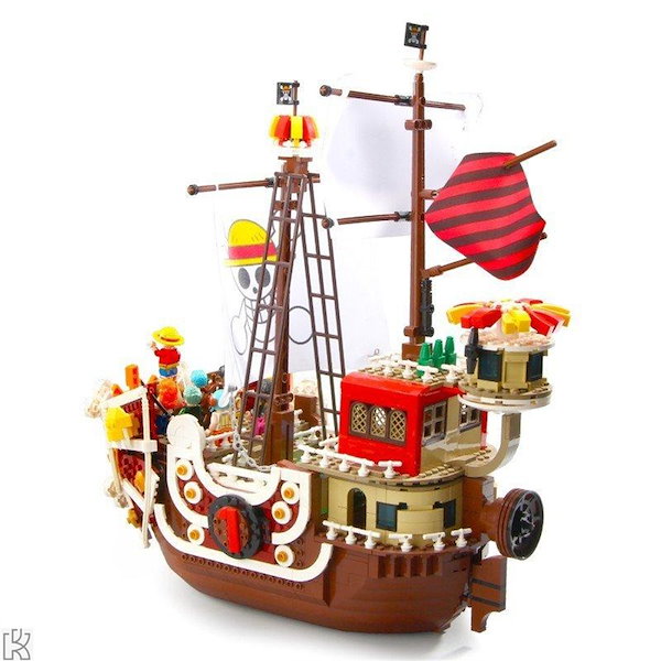 サウザンドサニー号 432+PCS レゴ 互換 ブロック ルフィ ソロン