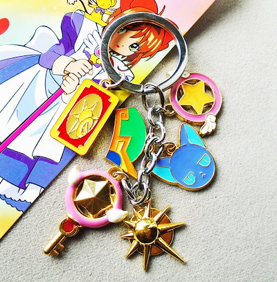 Qoo10] カードキャプターさくらキーホルダー6ペン : 腕時計