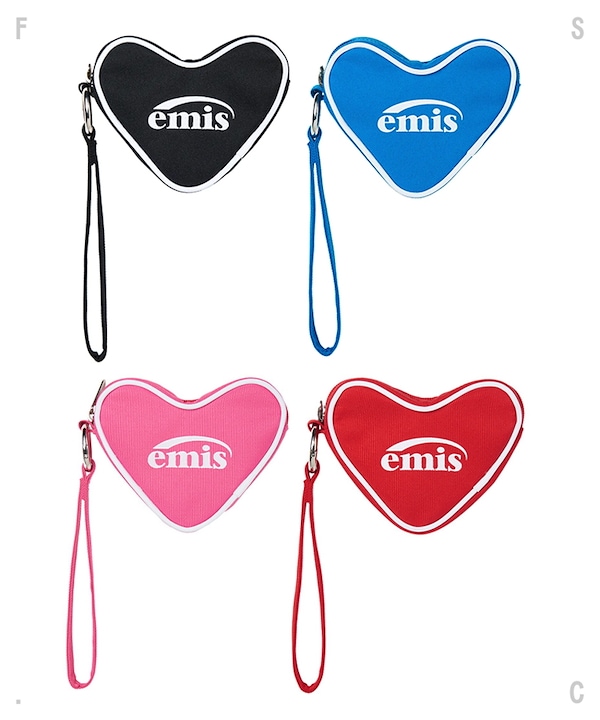 Qoo10 EMIS HEART KEYRING ポーチ [4