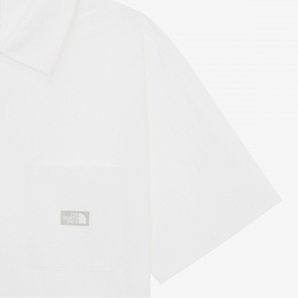 [ノースフェイス公式] NH8SR01C メンズフロスト半袖シャツ_ホワイト