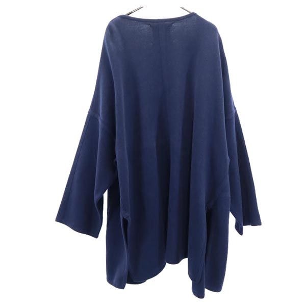 アンユーズド 長袖 デザイン ロング カーディガン 3 ネイビー UNUSED メンズ