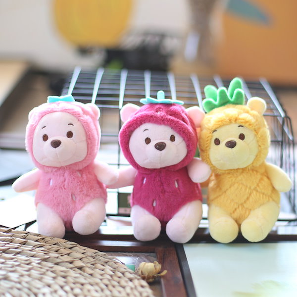 プーさん パイナップルぬいぐるみ 激レア⭐︎ フルーツコスチューム