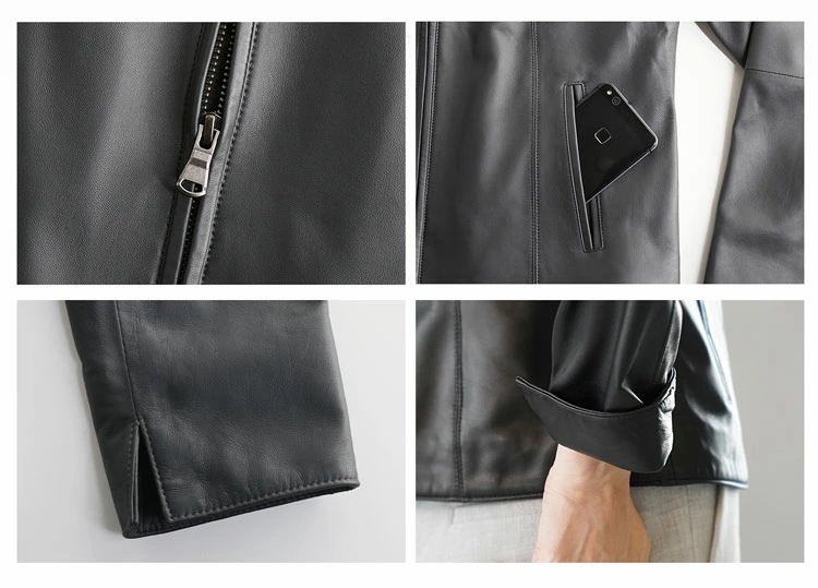 ラムレザーライダースジャケットショート丈 ラムレザーライダースジャケットショート丈