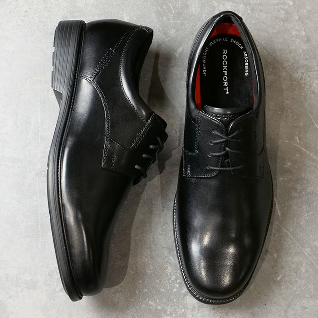 レザーシューズ チャールズロード プレーン トゥ [V80553W] Charlesroad Plain Toe メンズ 革靴 ワイドワイズ ビジネス Black 黒 ブラック系