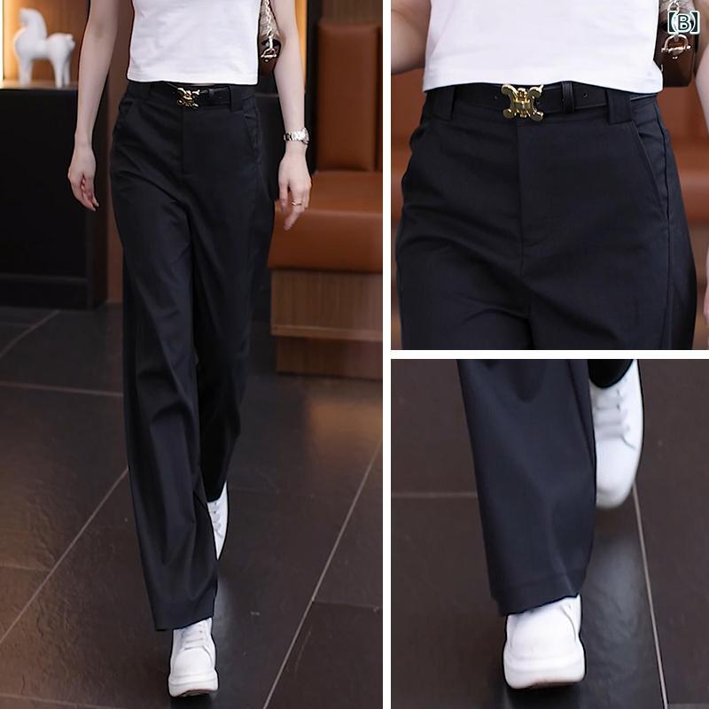 レディース ファッション おしゃれ ワイドレッグ パンツ 夏 薄手 涼しい ハイウエスト スリム パンツ 普段使い 通勤 オフィス ストレート パンツ レディース ファッション おしゃれ ワイドレッグ パンツ 夏 薄手 涼しい ハイウエスト スリム パンツ 普段使い 通勤 オフィス ストレート パンツ