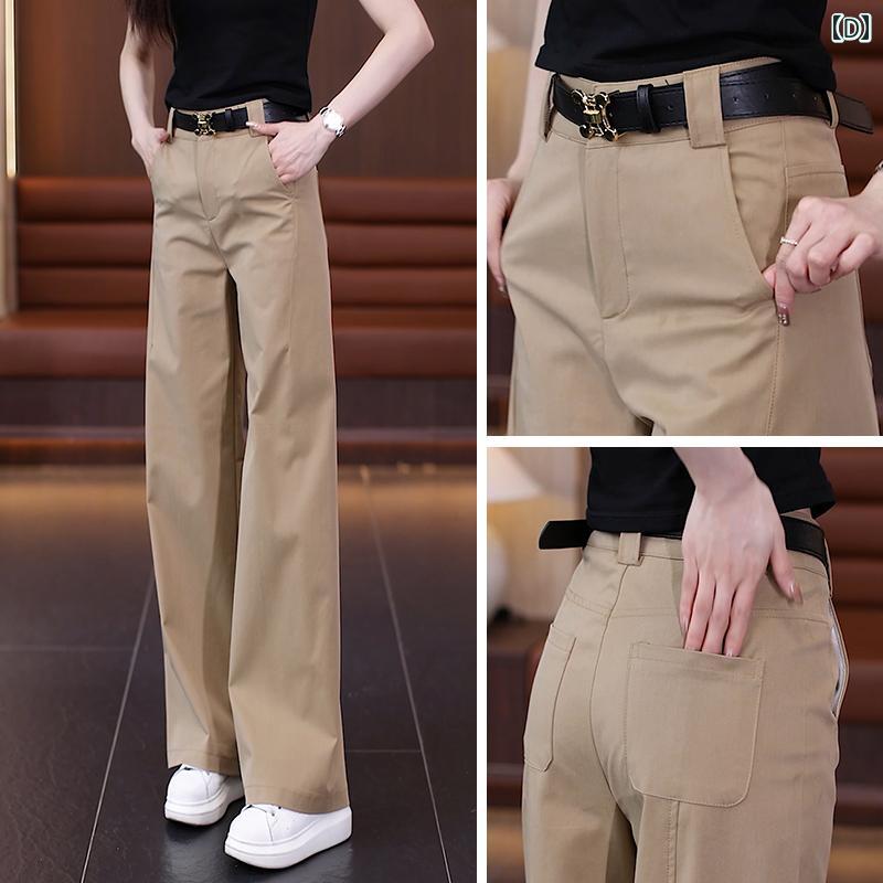 レディース ファッション おしゃれ ワイドレッグ パンツ 夏 薄手 涼しい ハイウエスト スリム パンツ 普段使い 通勤 オフィス ストレート パンツ レディース ファッション おしゃれ ワイドレッグ パンツ 夏 薄手 涼しい ハイウエスト スリム パンツ 普段使い 通勤 オフィス ストレート パンツ